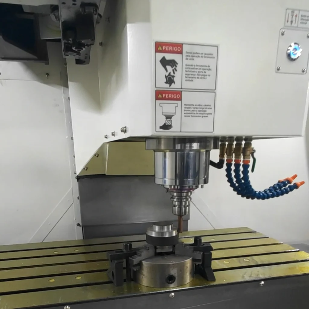 CNC machining center roundness inspection to ensure machining precision