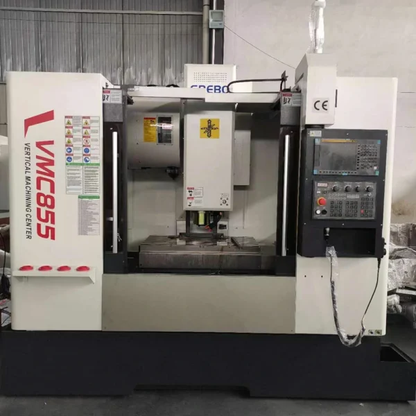 VMC855 vertical machining center for precision metal machining