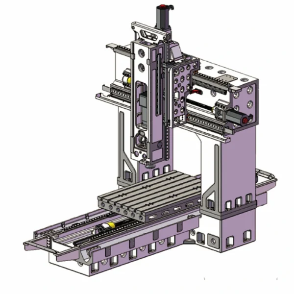 3D model of GMC1612 gantry machining center