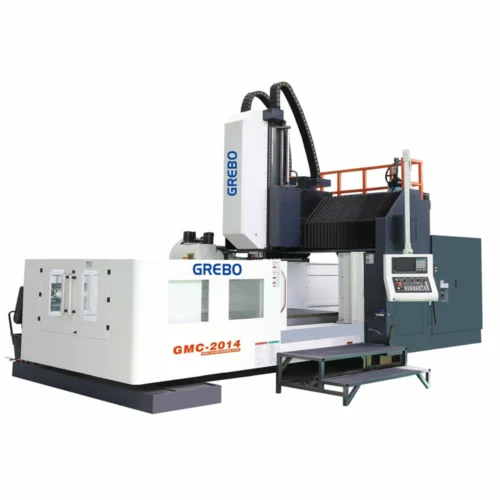 Gantry machining center official showcase view with BT50 spindle and 24-tool disc ATC