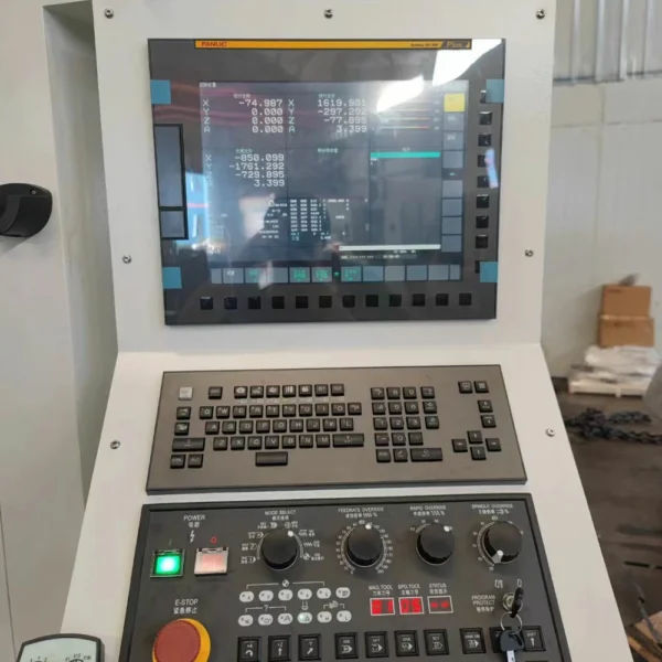 GMC3018 gantry machining center operating control panel and CNC interface