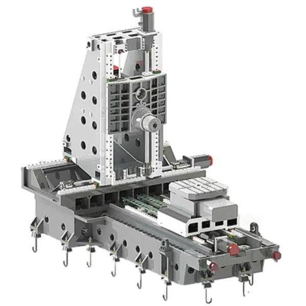HMC630 horizontal machining center 3D structure