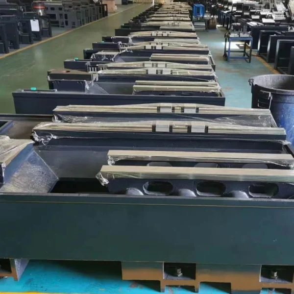 TCK4550 CNC lathe spindle and chuck structure