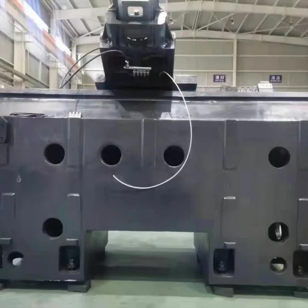 TCK4550 CNC lathe spindle and chuck structure