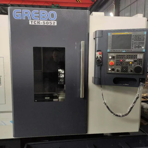 TCK5052 slant bed CNC lathe full view